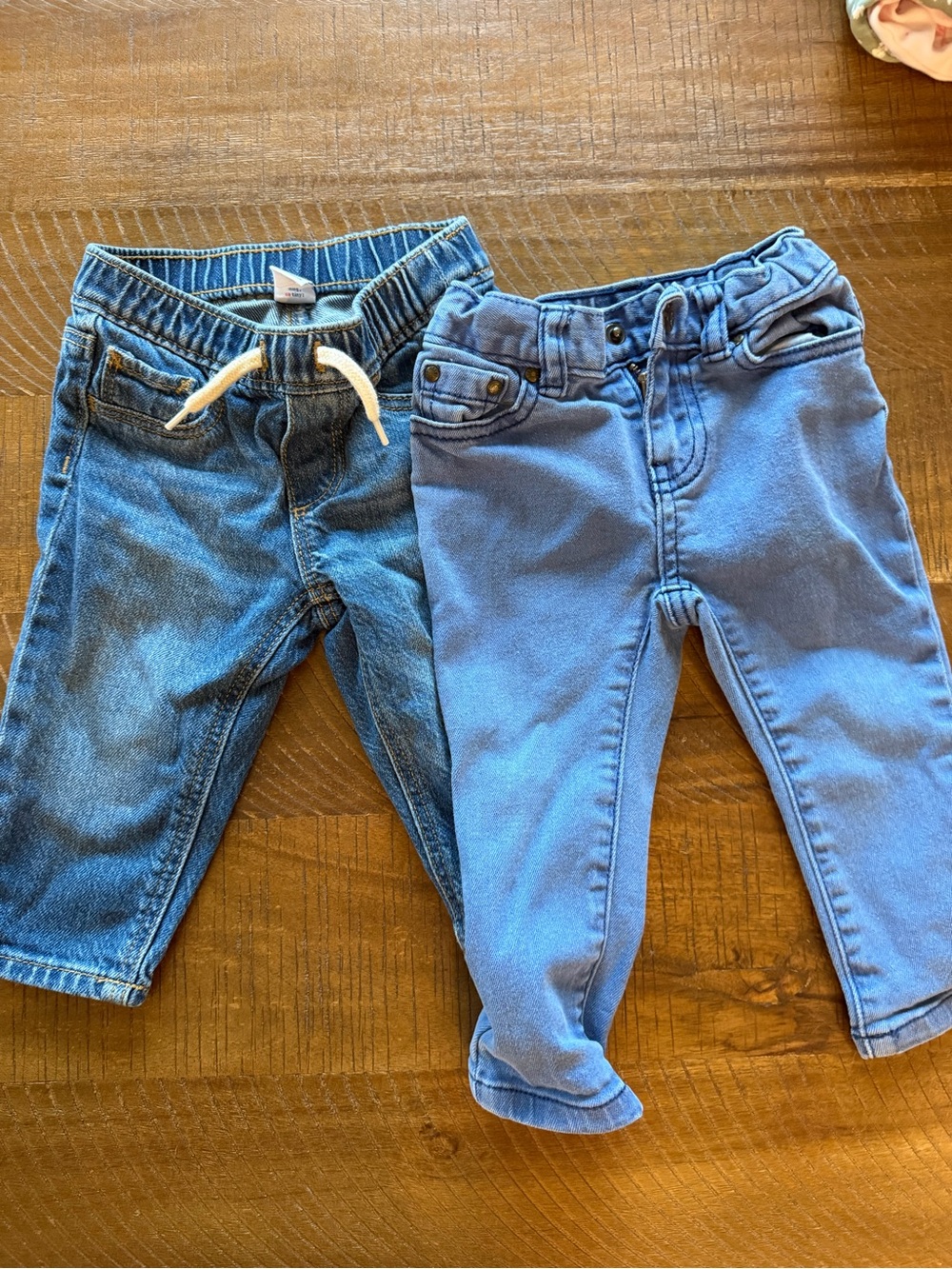 Set of 2 Baby Denim Size 6-12M/1Y